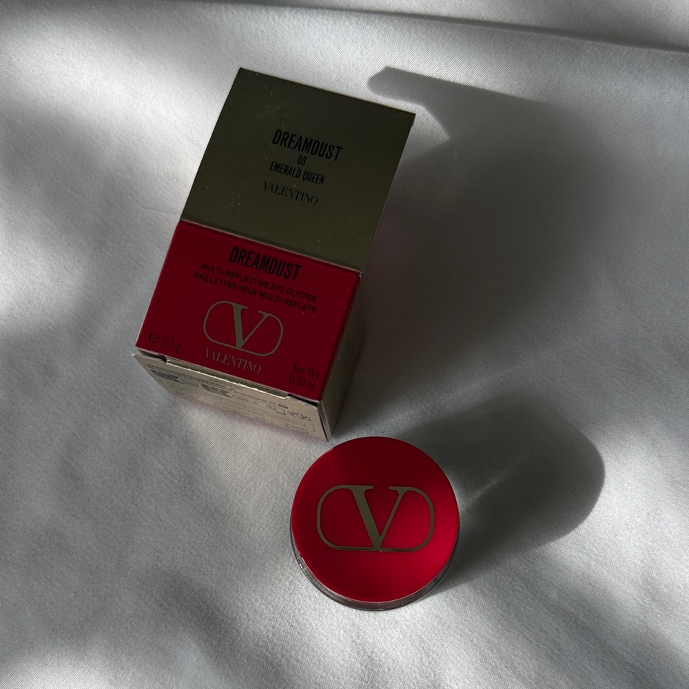 Valentino Dreamdust Cheek & Eye in Emerald Green NEW - Picture 2 of 4